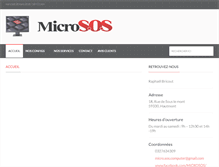 Tablet Screenshot of micro-sos.info